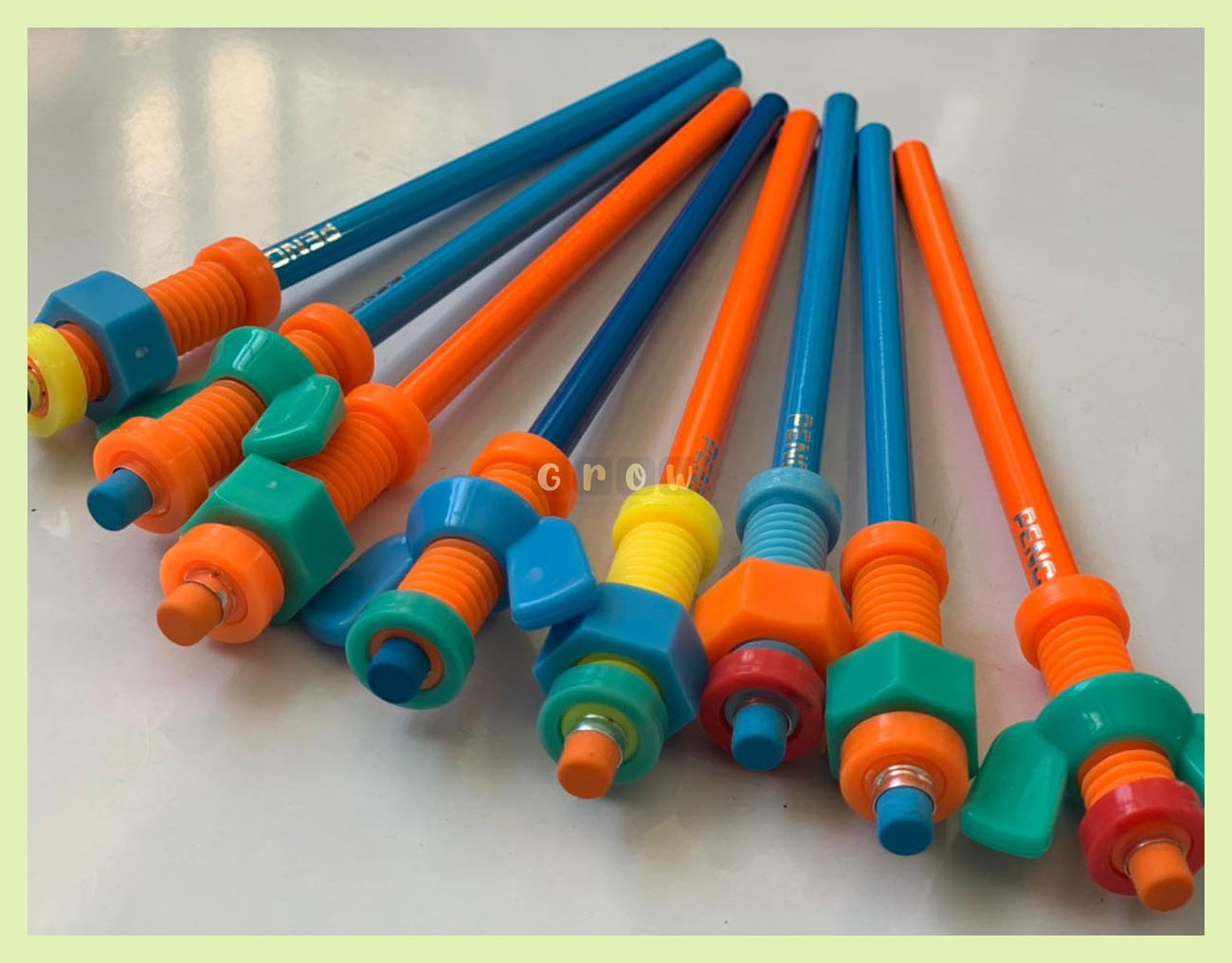 Lápiz dedos ocupados con tope - Imagen 2
