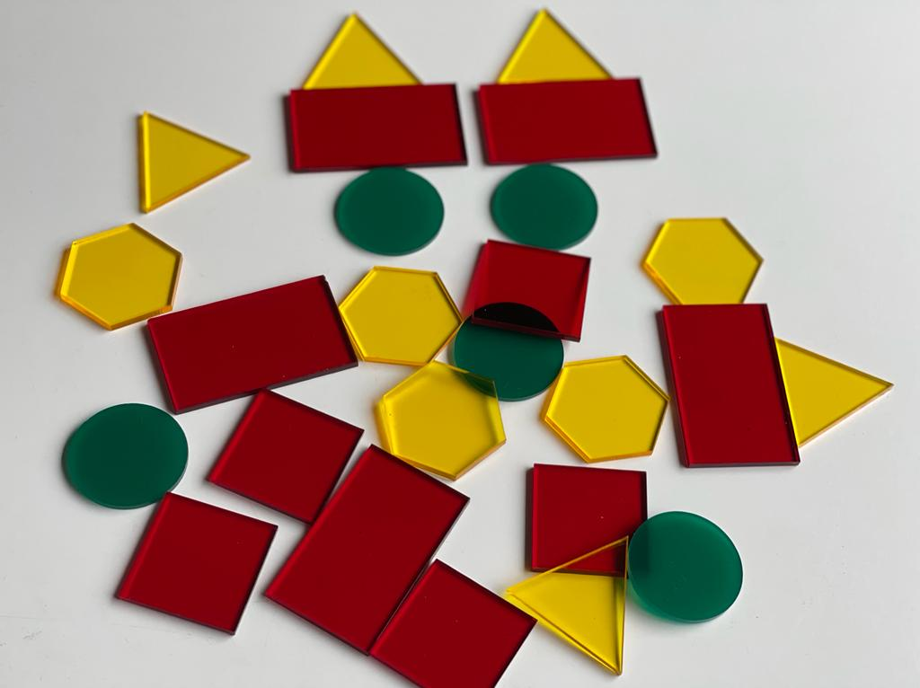 Kit FIGURAS GEOMÉTRICAS - Translúcidas - Imagen 4