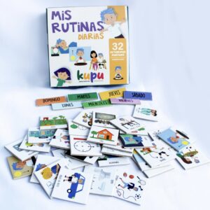 Mis rutinas diarias - 32 pictos Imantados
