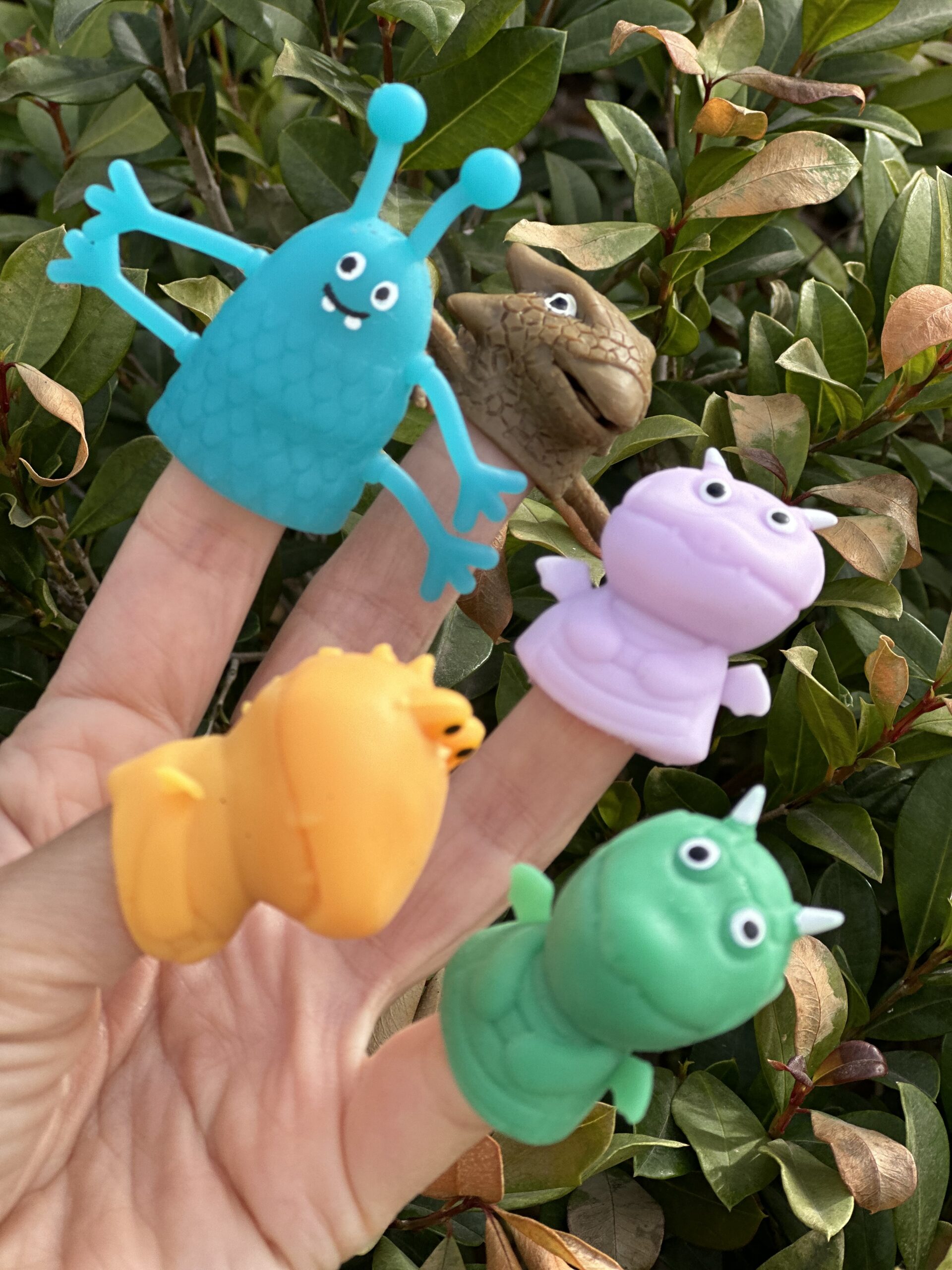 Títere sensorial de dedo (Pack x 5) - Imagen 8