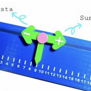 Regla móvil de sumas y restas