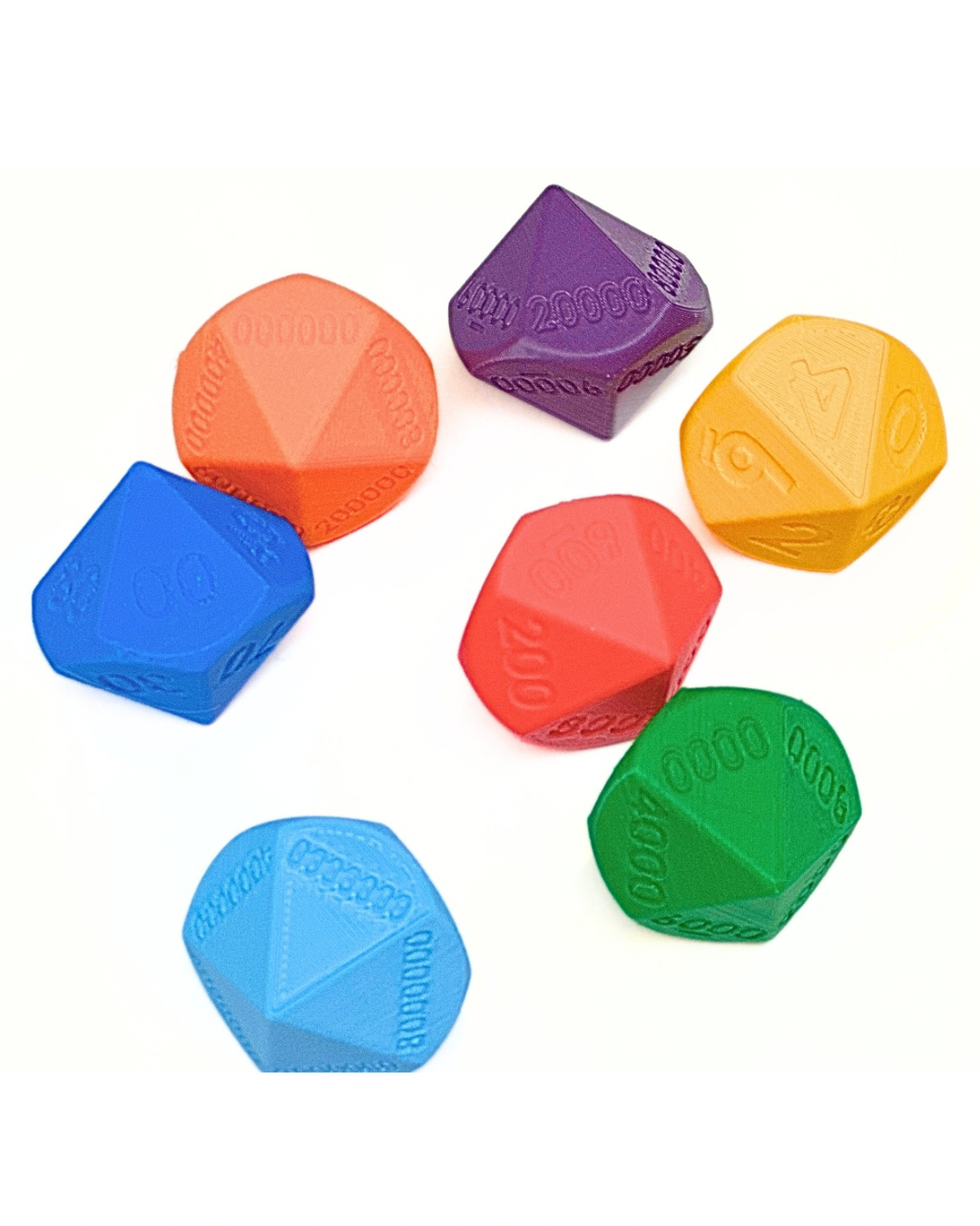 Dados posicionales - Millón