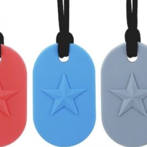 Collar mordillo - Estrella Rojo