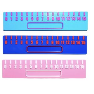 Regla 15 cm  (Números grandes y agarre)