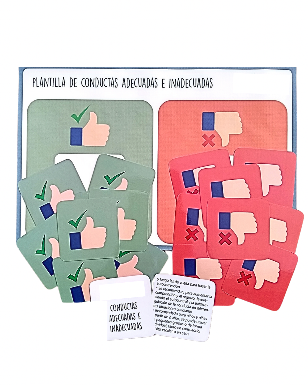 Plantilla de conductas adecuadas e inadecuadas - Imagen 2